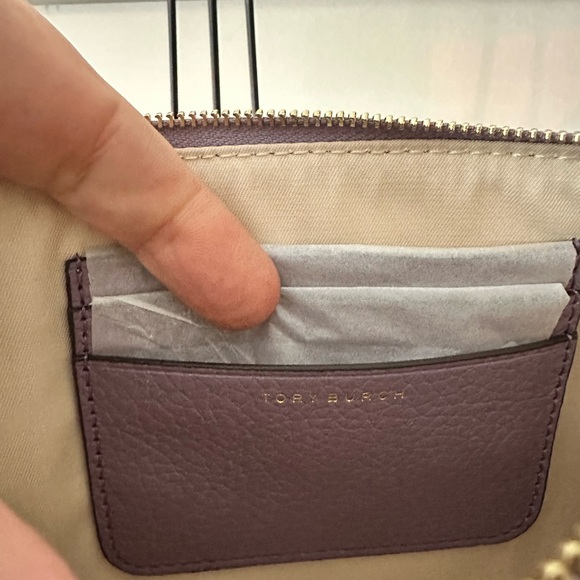 NWOT Tory Burch Chelsea Pebbled Leather Wristlet - Picture 11 of 11
